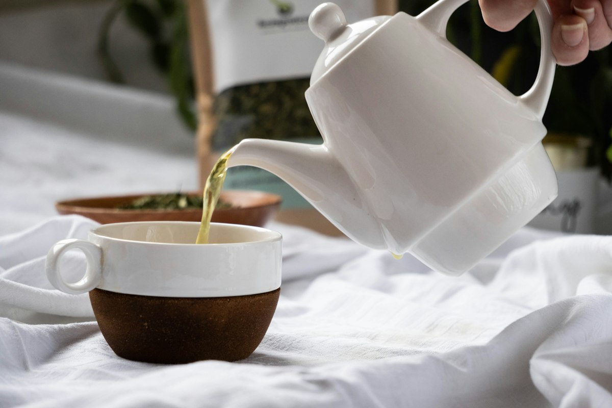 Infusion verte menthe citron